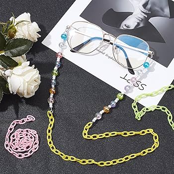 Amazon.com: PH PandaHall Colorful Plastic Jewelry Chains, 22